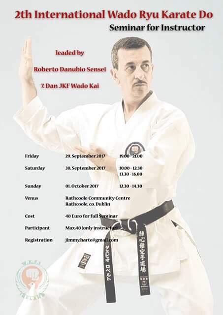 2nd International Wado Ryu Karate Do Seminar for Instructors
